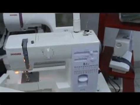 Обзор Janome 423S - YouTube