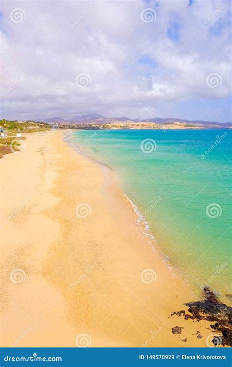 Playa Costa Calma En Fuerteventura Islas Canarias Imagen De Archivo Imagen De Recorrido