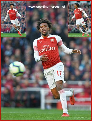 Alex IWOBI - Premiership Appearances - Arsenal FC