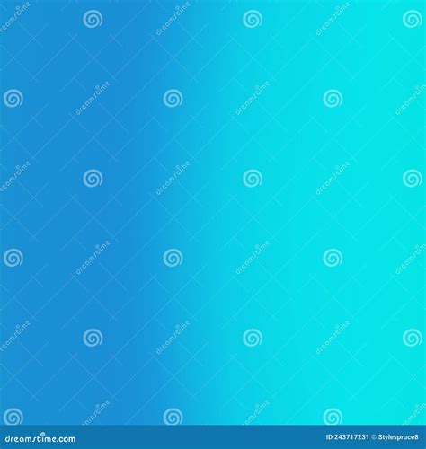 Blurry Aqua Blue Shade Gradient Background Wallpaper Stock Illustration