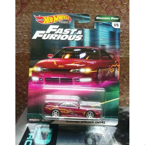 Hot Wheels Fast And Furious Wave 2 Nissan 240sx S14 Shopee Singapore