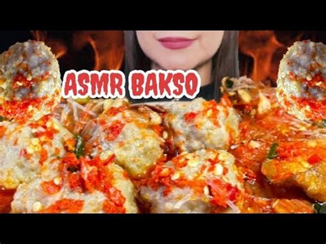 PEDAS MEMBARA ASMR BAKSO KUAH PEDAS SOUN LEKERRR ASMR INDONESIA