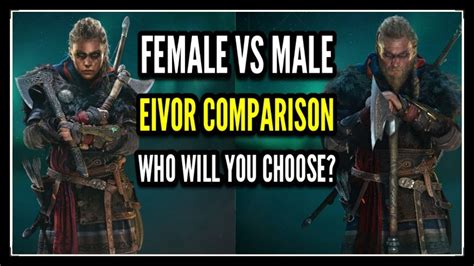 Female Eivor Vs Male Eivor Comparison In Assassin S Creed Valhalla