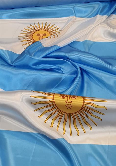 Cetim Bandeira Da Argentina Sótecidos Todo Site Em 12x Sem Juros