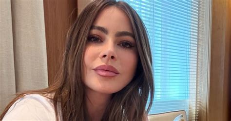 Sof A Vergara Dazzles In A Black Bikini At Years Old On Instagram