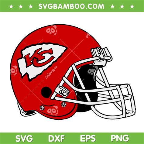 Chiefs Helmet SVG PNG, Kansas City Chiefs Helmet SVG