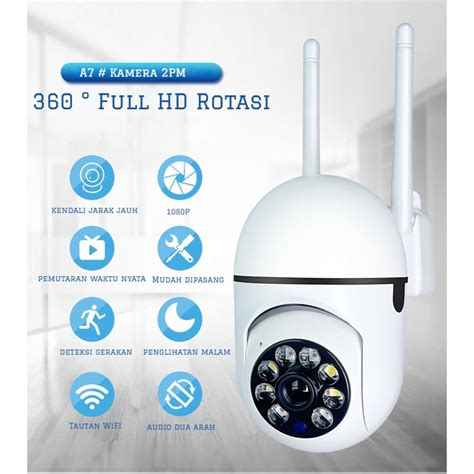 Jual Cctv A Mp Cctv Panorama Wifi Kamera Dalam Bentuk Bohlam