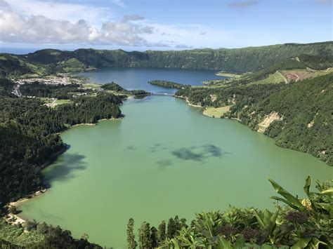 Lagoa das Sete Cidades Ilha de São Miguel Açores Fotos e Vídeos