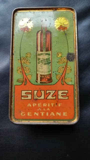 ANCIENNE BOITE SUZE Tole Publicitaire Cartes Tarot EUR 20 00 PicClick FR