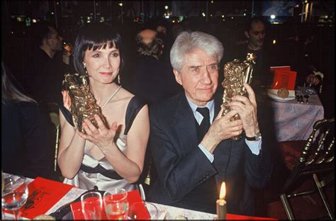 Photo Alain Resnais et Sabina Azéma lors de la soirée des César en