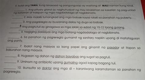 Pa Answer Ng Maayos Brainliest At Follow Ang Tama Brainly Ph