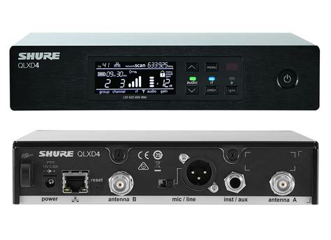 Shure QLXD14E 98H H51 Wireless System Huss Light Sound