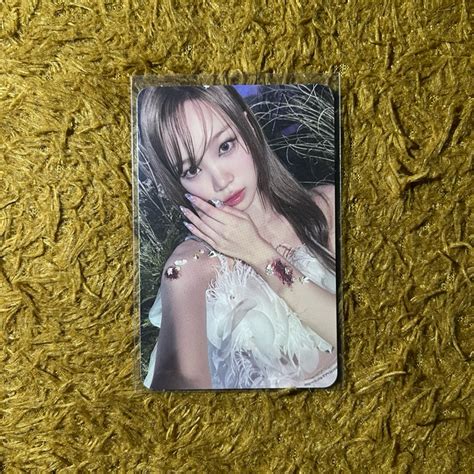 Jual Official Photocard Pc Chaewon Le Sserafim Featherly Lotus Easy Album Shopee Indonesia