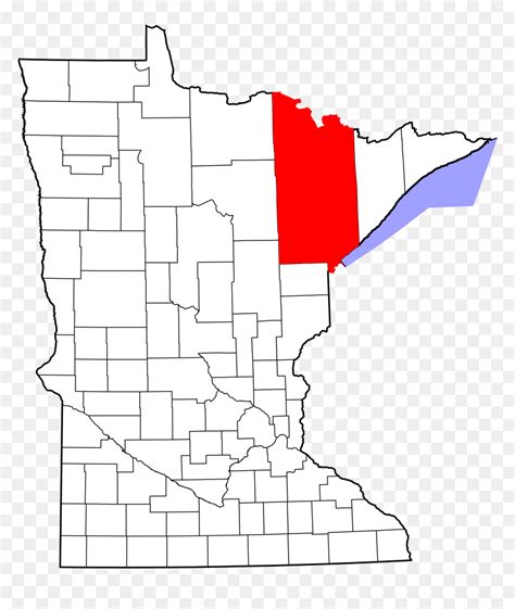 Wadena County Mn Map, HD Png Download - vhv