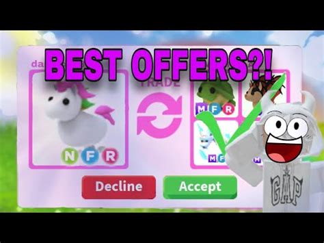 Trading Neon Unicorn In Adopt Me Best Offers For Unicorn Here YouTube