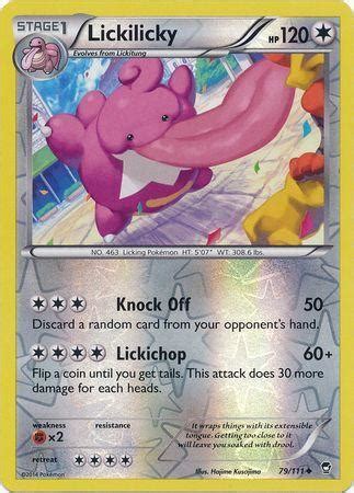 Lickilicky 79 111 Uncommon Reverse Holo Playset