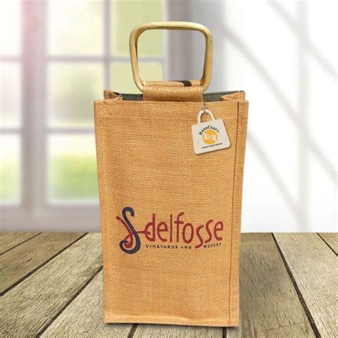 Cane Handle Jute Bag Manufacturer 005