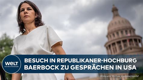 BAERBOCK IN DEN USA Bundesaußenministerin führt schwierige Gespräche