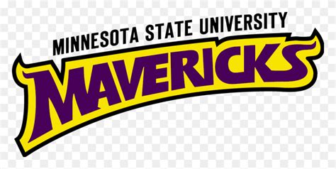 Minnesota State Mavericks Logo Mankato State University Hockey Logo