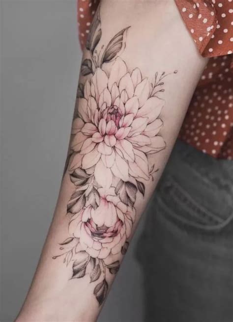 Dahlia Tattoo – See The Most Beautiful Dahlia Tattoos Ever!