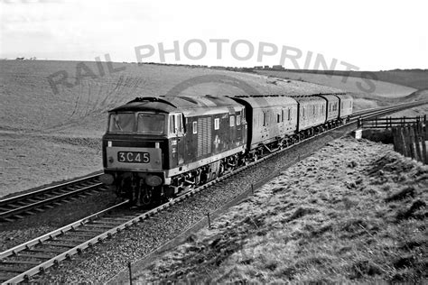 Rail Photoprints Class 35 S Hymeks D7015 Y Bincombe 0366 Rp