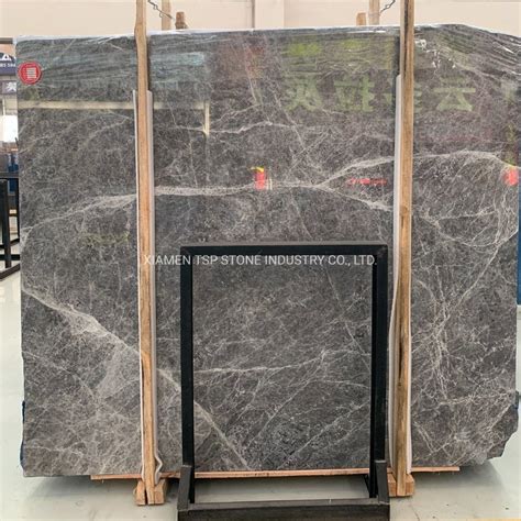 Turkey Hermes Grey Silver Mink Silver Grey Emperador Marble Slabs