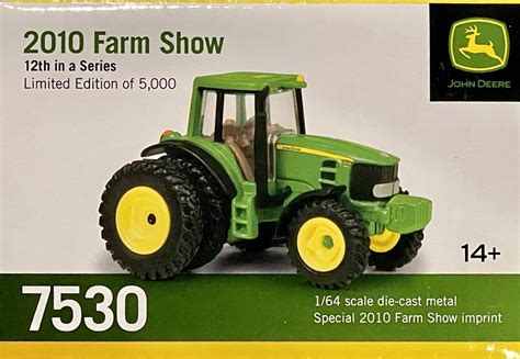 164 John Deere 7530 Tractor With Duals 2010 Farm Show Limited Edition