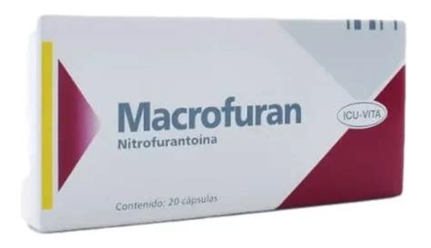 Macrofuran X C Ps Nitrofuranto Na Antinfeccioso Cuotas Sin