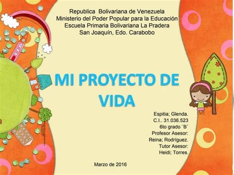 Total 58 Imagen Modelo De Proyecto De Vida Para Niños Abzlocal Mx