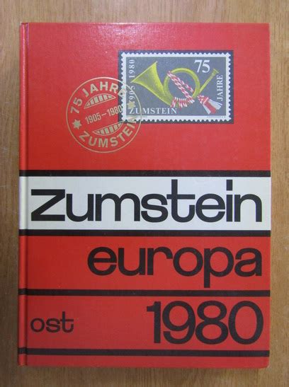 Briefmarken Katalog Zumstein Europa 1980 Cumpără