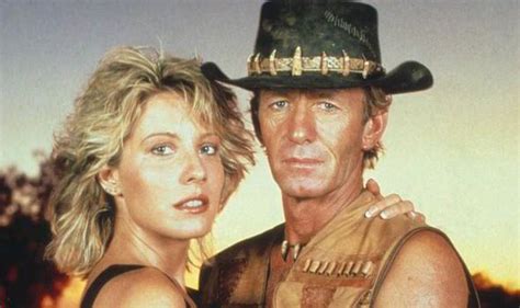 Mr And Mrs Croc Dundee Are Done Paul Hogan And Lindas Romance Hits