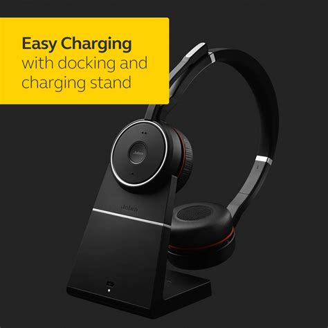 Jabra Evolve Uc Auriculares Inal Mbricos Est Reo Incluye Adaptador