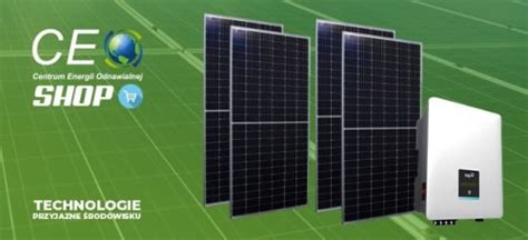 Zestaw fotowoltaiczny 10 kW moduły Ja Solar 415 falownik Centrum