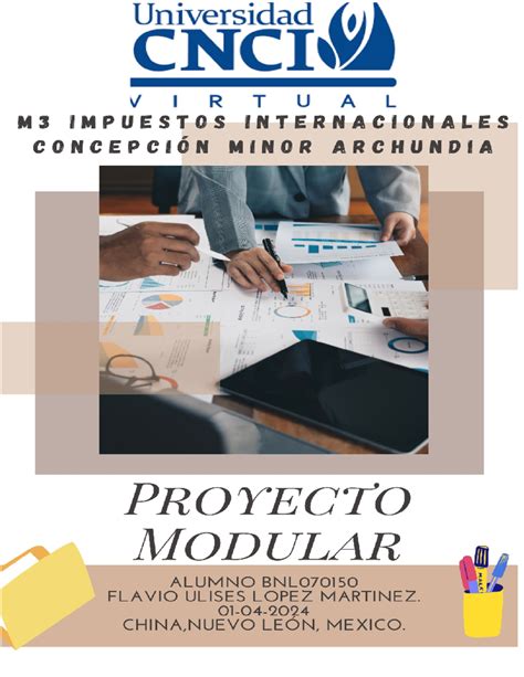 Impuestos Internacional Proyecto Modular Introducción La valoración