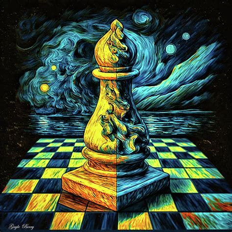 Bishop Chess Piece Mixed Media By Gayle Berry Fine Art America