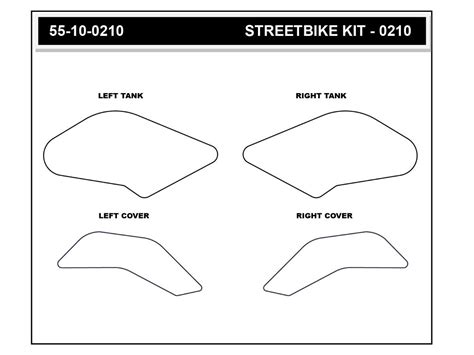 Copy Of Kit De Pegatinas Para Tanque Volc N Stompgrip Yamaha