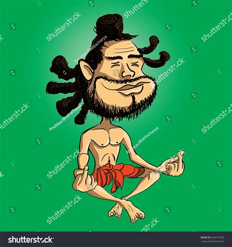 Man Relaxing Showing Fuck Off Symbol Stock Vector Royalty Free Shutterstock