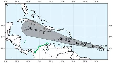 Huracán Huracán Beryl entrará al Caribe como categoría 4 qué tan