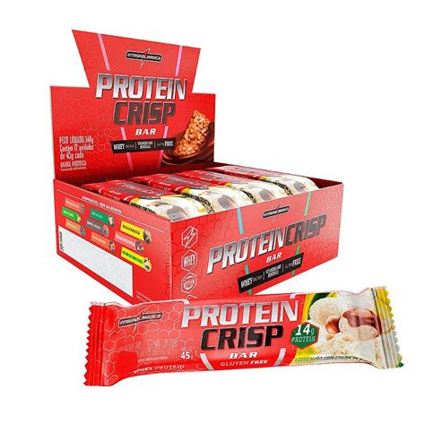 Barra Protein Crisp Bar Leite Ninho Creme Avela Integral Medica S G G