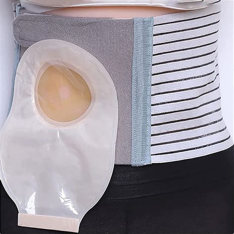 QHYXT Stoma Hernie Gürtel Taille elastischer Stoma Hernie Gürtel für