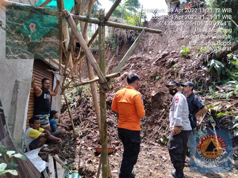 Tanah Longsor Di Kecamatan Caringin Bpbd Kabupaten Bogor