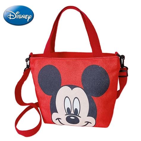 Disney Cartoon Crossbody Bolsas Lindo Mickey Mouse Anime De Hombro