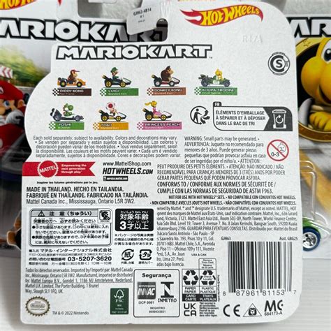 Hot Wheels Mario Kart Toad Standard Kart Hobbies Toys Toys Games On Carousell