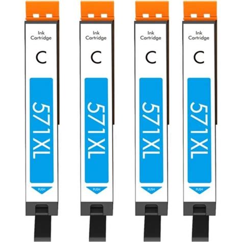 Cli 571Xl Cyan Cartouche D Encre Compatible Avec Canon Cli 571 Xl C