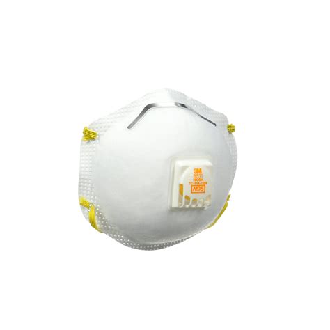 3m 8511 Cool Flow N95 Mask Valve Respirator Stretchable White 2