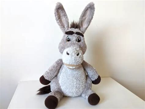 DREAMWORKS SHREK The Third Yap Nap Donkey Talking 16 Plush