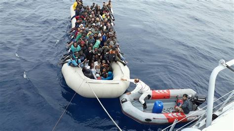 Libyan Coast Guard Patrols Rescues More Than 100 Migrants Off The