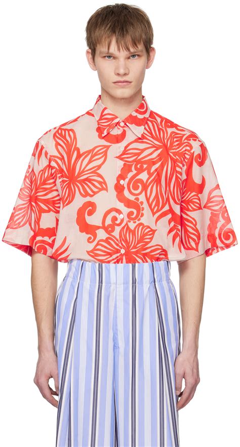 Dries Van Noten Floral Shirt Discount