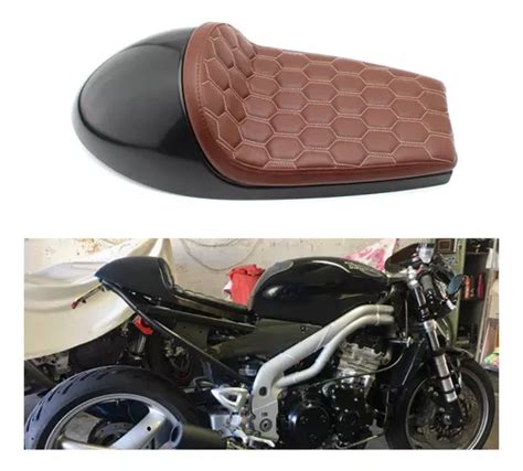 Asiento De Asiento Moto Para Cafe Racer Scrambler Universal Cuotas