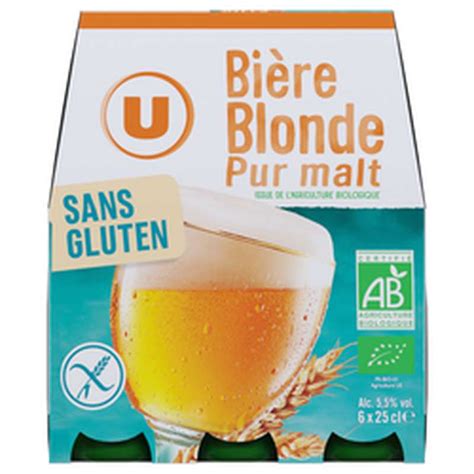 Bière blonde sans gluten 5 5 U pack de 6 x 25 cl La Belle Vie